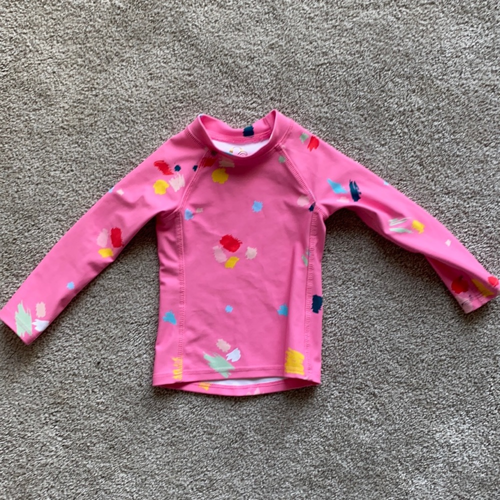 Olivia and Ocean rash guard